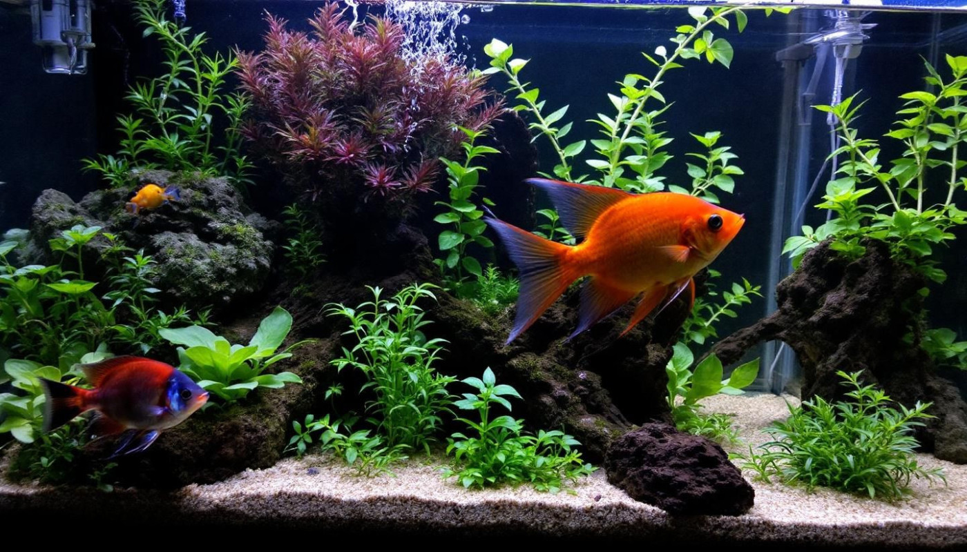 Aquariums d'eau douce plantés comment débuter avec les espèces faciles